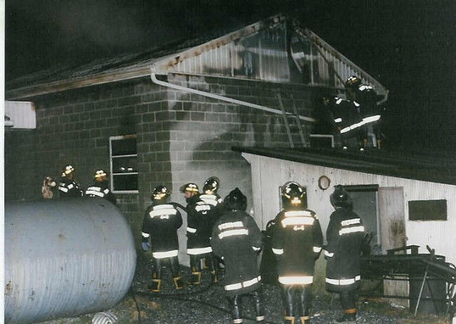 Fire at White Horse Machine...10/28/88